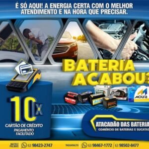Bateria Automotiva Moura - 45 amperes