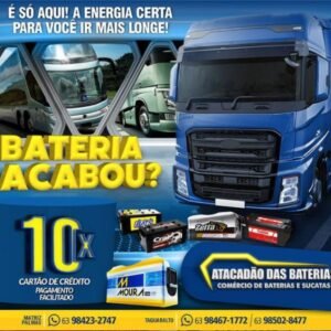 Bateria para Caminhão Moura - 150 amperes
